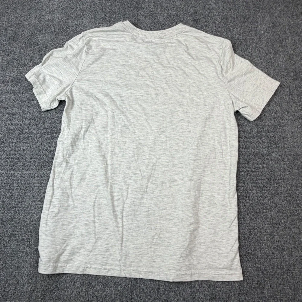 Chaps Mens Size M‎ Sleep Shirt Gray Heathered Crew Neck Short Sleeve Pajama Top